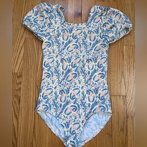 Mini Boden Girls Floral Swimsuit